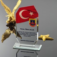 P101 Akademik Cam Plaket